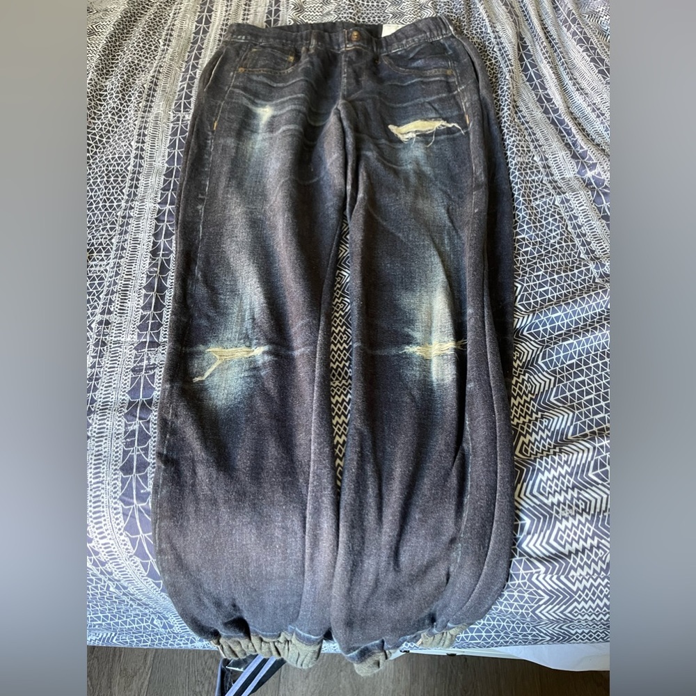 Rag and Bone look like jeans but are sweats!